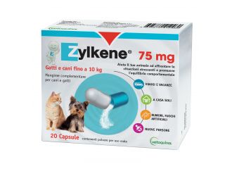 Zylkene cani/gatti 20 capsule da 75 mg