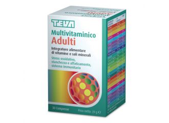 Multivitaminico adulti teva 30 compresse 30 g