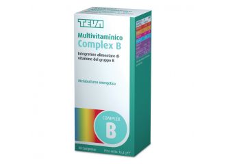 Multivitaminico complex b teva 40 compresse 16,4 g