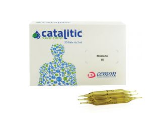 Catalitic oligoelementi bismuto bi 20 ampolle