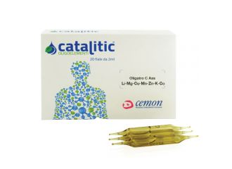 Catalitic oligoelementi oligatro mn-co-zn-cu-mg-k-li 20 ampolle