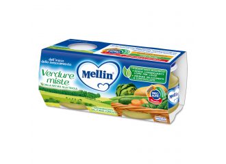 Mellin omogeneizzato verdure miste 2 x 80 g