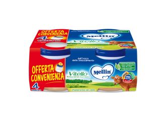 Mellin omogeneizzato vitello 4 pezzi x 80 g