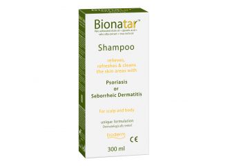 Bionatar shampoo indicato in presenza di sintomi di psoriasi o dermatite seborroica 300 ml ce