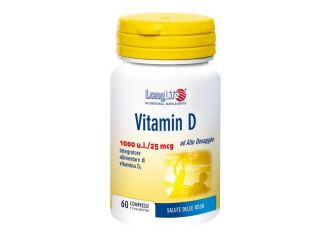 Longlife vitamina d3 1000ui 60 compresse