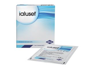 Garza medicata ialuset 10x10 cm 10 pezzi