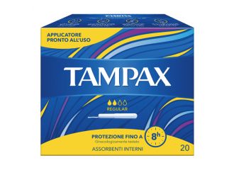 Tampax blue box regular 20 pezzi
