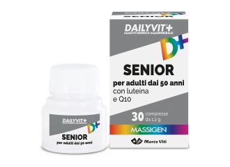 Dailyvit+ senior multivitaminico e multiminerale 30 compresse