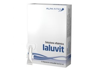 Ialuvit soluzione oftalmica 15 flaconcini 0,6 ml