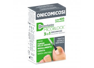 Dermovitamina micoblock soluzione ungueale per trattamento onicomicosi 7 ml