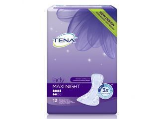 Pannolone sagomato tena discreet maxi night 12 pezzi
