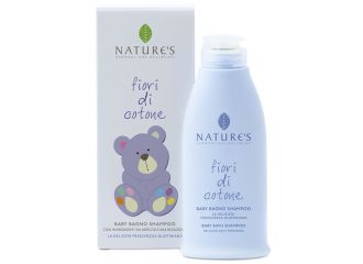 Natures fiori di cotone baby bagno shampoo