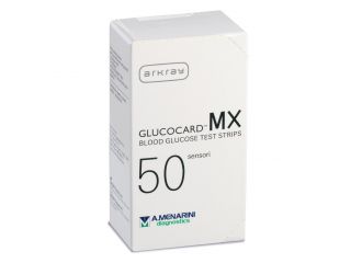 Strisce misurazione glicemia glucocard mx 50 pezzi