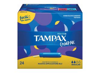 Tampax compax regular 24 pezzi