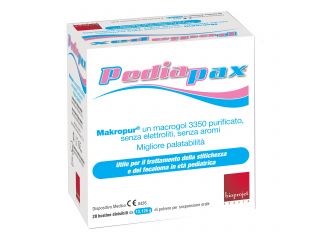 Pediapax polvere 20 bustine 13,125 g