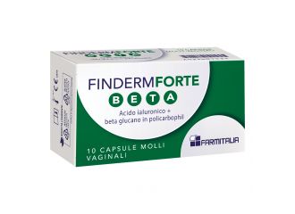 Finderm forte beta 10 capsule molli