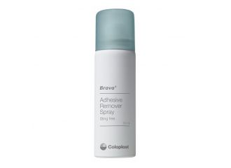 Brava spray remover per distacco dolce adesivi e dispositivi per stomia 50 ml