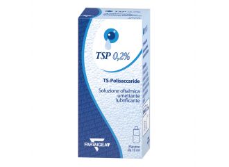 Tsp 0,2% soluzione oftalmica umettante lubrificante 30 flaconcini monodose 0,5 ml