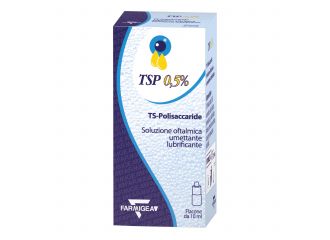 Tsp 0,5% soluzione oftalmica umettante lubrificante 30 flaconcini monodose 0,5 ml