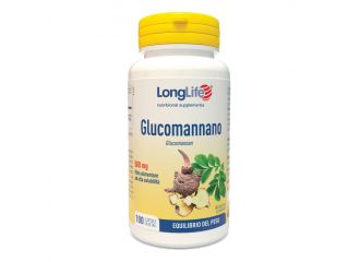 Longlife glucomannano 100 capsule vegetali