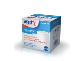 Cerotto meds farmatnt tessuto non tessuto fix ipoallergenico adesivo 250x5cm