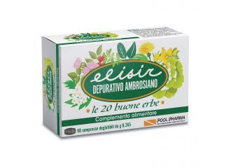 Elisir depurativo ambrosiano 80 compresse 21,20 g