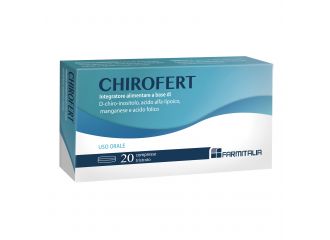 Chirofert 20 compresse 22 g