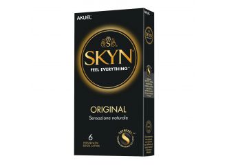 Profilattico ansell akuel skin original b 6 pezzi