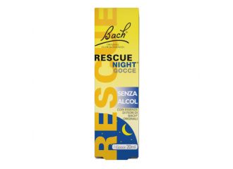 Rescue original night senza alcol gocce 20 ml