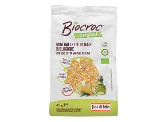Biocroc mini gallette mais bio 40 g