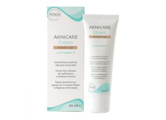 Crema trattante colorata per pelle acneica aknicare cream teintee clair tubetto 50 ml