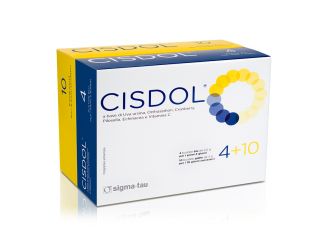 Cisdol 4 bustine blu da 4,5 g + 10 bustine gialle da 3 g