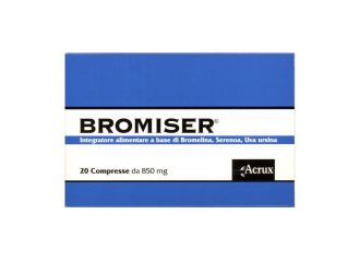 Bromiser 20 compresse 850 mg