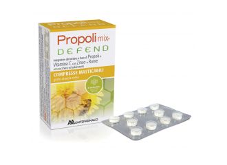 Propoli mix defend 30 compresse masticabili gusto arancia