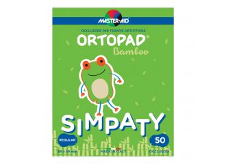 Cerotto oculare per ortottica ortopad simpaty regular 5,7x8,2 50 pezzi