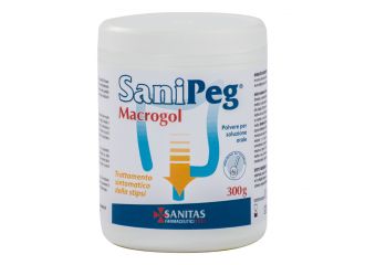 Sanipeg macrogol polvere per soluzione orale barattolo 300 g
