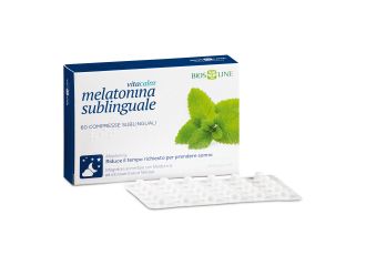 Bios line vitacalm melatonina sublinguale 60 compresse 1 mg