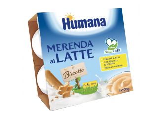 Humana merenda gusto biscotto 4 x 100 g