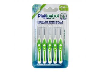 Plakkontrol scovolino interdentale flexi brush04 blister 5 pezzi