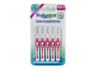 Plakkontrol scovolino interdentale flexi brush05 blister 5 pezzi