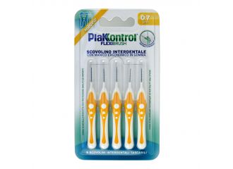 Plakkontrol scovolino interdentale flexi brush07 blister 5 pezzi