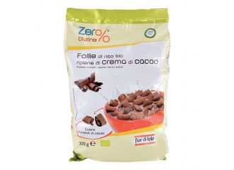 Zero% glutine follie riso ciocciolato fondente bio 300 g