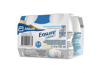 Ensure compact vaniglia 4 bottiglie da 125 ml