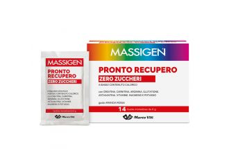 Massigen pronto recupero zero zuccheri 14 bustine