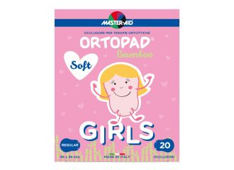 Cerotto oculare per ortottica ortopad soft girls regular 20 pezzi