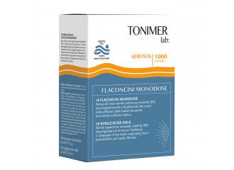 Tonimer lab aerosol 18 flaconcini 3 ml monodose