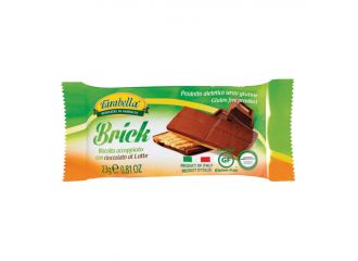 Farabella brick biscotti con cioccolato latte 23 g