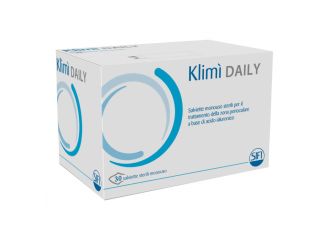 Klimi' daily 30 salviettine detergenti monouso sterili per l'igiene oculare