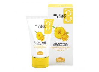 Linea 3 masch scrub argilla verde