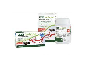 Nova carbone vegetale 40 compresse